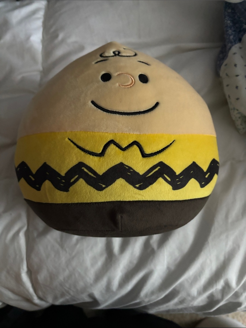Peanuts Charlie Brown Plush - Yellow Brown Cream